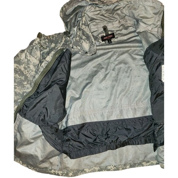 Tru-Spec H2O Proof Parka Jacket Waterproof Cold Coat Camo Hood - Picture 4 of 6